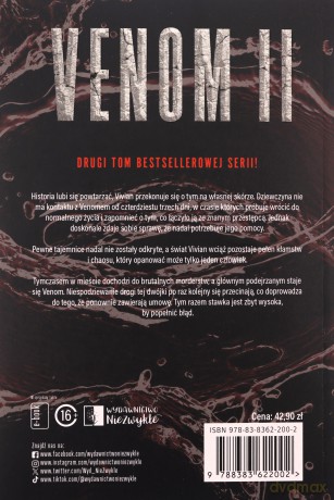 Venom (Tom 2) W otchłani chaosu - Aleksandra Kondraciuk [KSIĄŻKA]