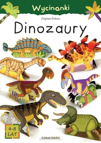 Wycinanki - Dinozaury - Ludwik Cichy [KSIĄŻKA]