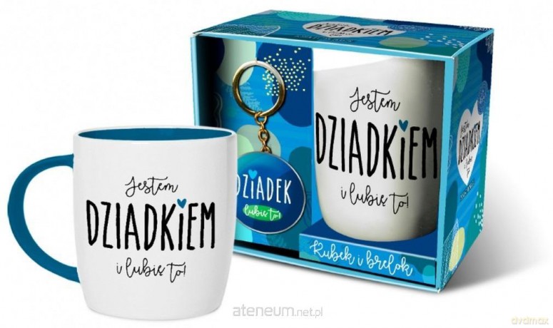 Zestaw kubek + brelok Dziadek