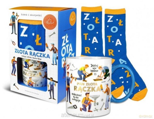 Zestaw kubek + skarpetki Złota rączka