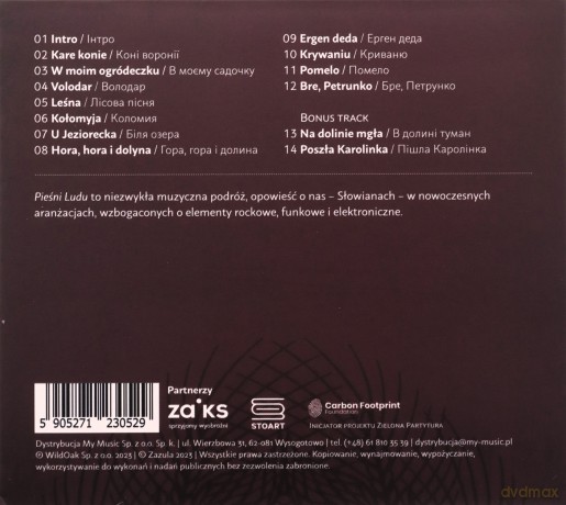 Zazula: Pieśni Ludu [CD]