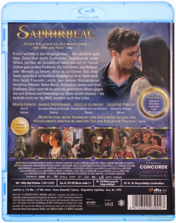 Sapphire Blue (Błękit szafiru) [Blu-Ray]