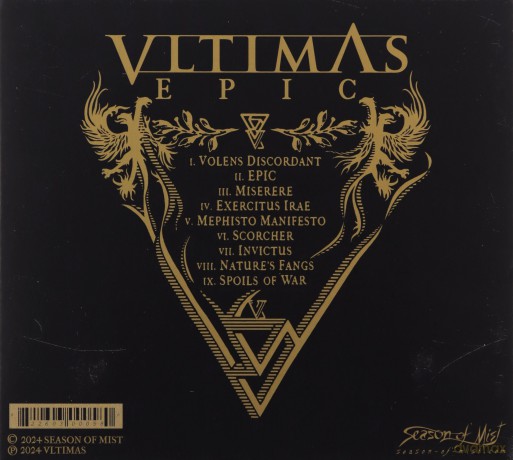 Vltimas: Epic (digipack) [CD]