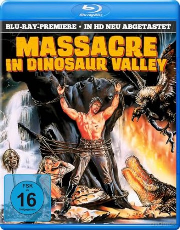 Massacre in Dinosaur Valley (Zagubieni w dolinie dinozaurów) [Blu-Ray]