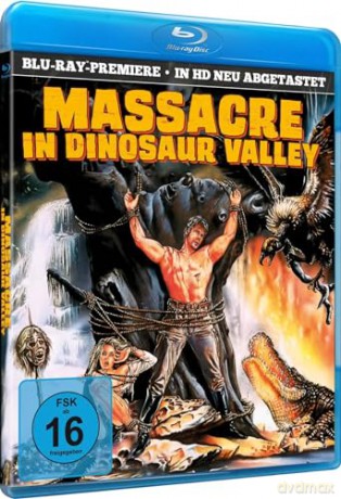 Massacre in Dinosaur Valley (Zagubieni w dolinie dinozaurów) [Blu-Ray]