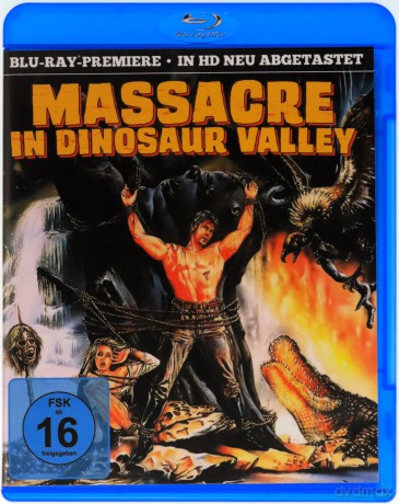 Massacre in Dinosaur Valley (Zagubieni w dolinie dinozaurów) [Blu-Ray]