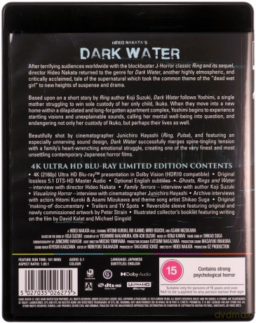 Dark Water [Blu-Ray 4K]