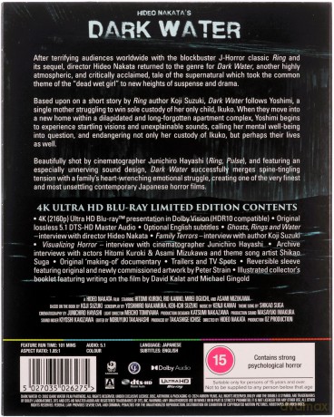 Dark Water [Blu-Ray 4K]
