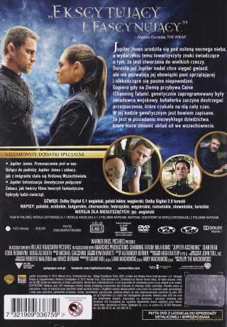 Jupiter: Intronizacja [DVD]