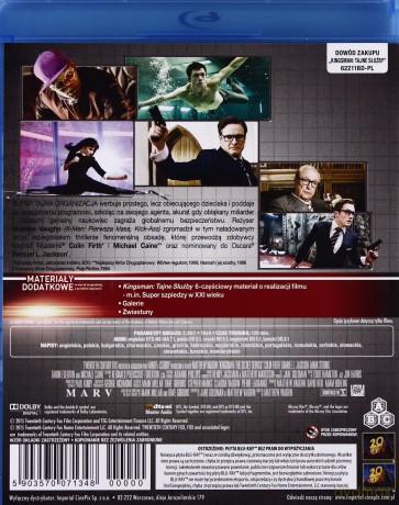 Kingsman: Tajne Służby [Blu-Ray]