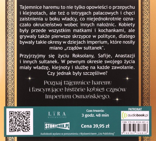 Sułtanki. Księżniczki, nałożnice, faworyty - Iwona Kienzler [AUDIOBOOK]