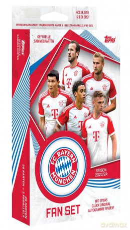 FC Bayern Munchen Official Fan Set 2023/24 [FIGURKA]