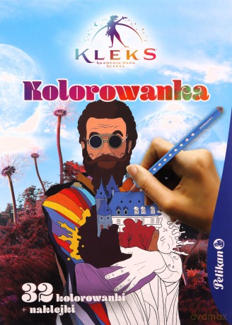 Kolorowanka A4 Kleks