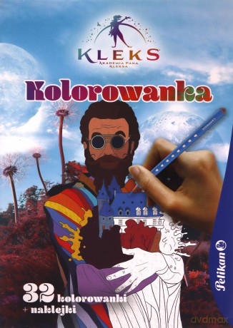 Kolorowanka A4 Kleks