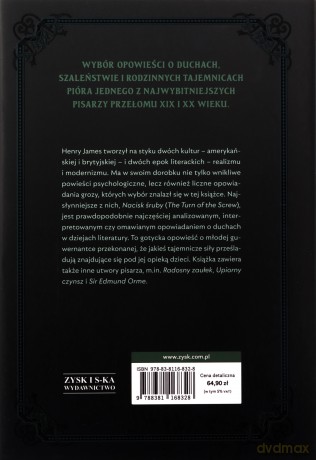 Nacisk śruby i inne opowieści o duchach - Henry James [KSIĄŻKA]