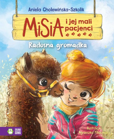 Radosna gromadka. Misia i jej mali pacjenci - Aniela Cholewińska-Szkolik [KSIĄŻKA]