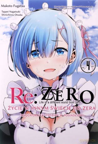 Re: Zero Życie w innym świecie od zera. Księga 2. Tydzień w rezydencji (Tom 4) - Makoto Fugetsu [KOMIKS]