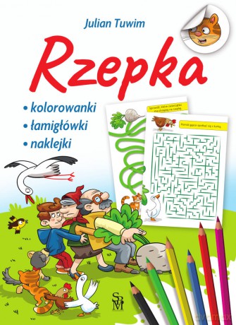 Rzepka z naklejkami - Julian Tuwim, Wojciech Górski [KSIĄŻKA]