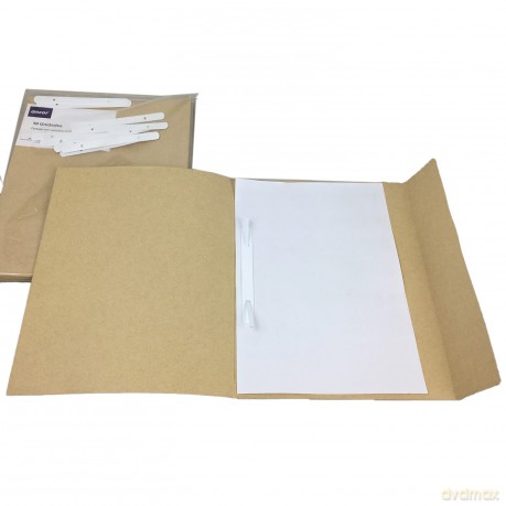 Skoroszyt teczka A4 kraft colours 308x240 nature pakiet 10 szt. ANB210557