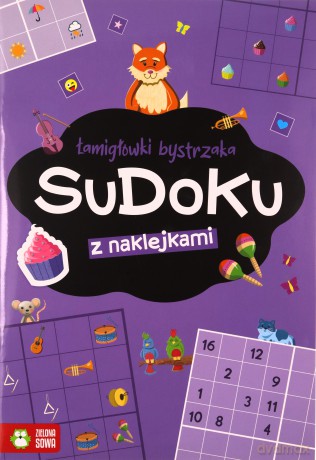 Sudoku. Łamigłówki bystrzaka - Zuzanna Osuchowska [KSIĄŻKA]