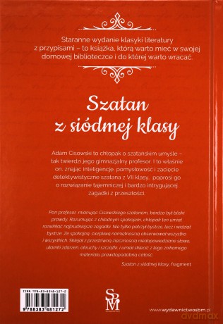 Szatan z siódmej z klasy - Kornel Makuszyński [KSIĄŻKA]