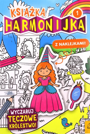 Wyczaruj tęczowe królestwo. Książka harmonijka - Natalia Berlik [KSIĄŻKA]