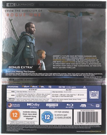 The Creator (Twórca) [Blu-Ray 4K]+[Blu-Ray]