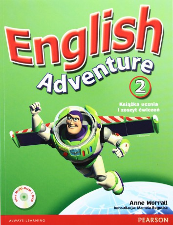 Język angielski English Adventure 2 podręcznik edukacja wczesnoszkolna [KSIĄŻKA]