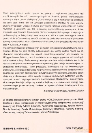 Ciała zdruzgotane, ciała oporne [KSIĄŻKA]