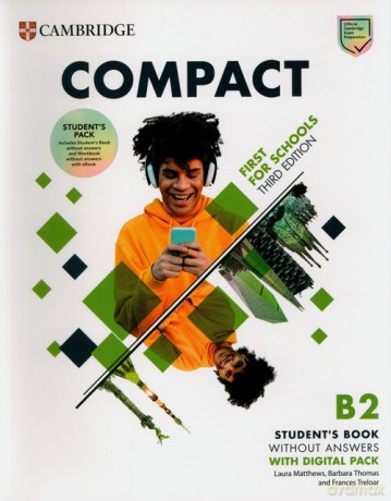 Compact First For Schools B2 Student's Pack without Answers - Laura Matthews, Barbara Thomas [KSIĄŻKA]