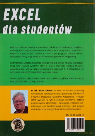 Excel dla studentów 2023/2024 - Witold Sikorski [KSIĄŻKA]