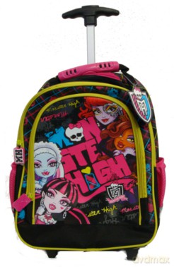 Plecak szkolny Monster High na kółkach SZ-34514 [PLECAK]