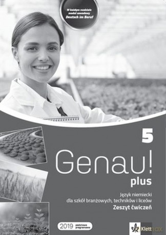 Genau! plus 5 Język niemiecki Zeszyt ćwiczeń [KSIĄŻKA]
