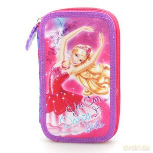 Piórnik podwójny z wyposażeniem Barbie E1 SZ-33064 [PIÓRNIK]