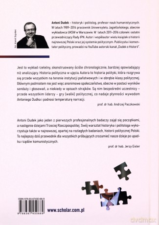 Historia polityczna Polski 1989-2023 - Antoni Dudek [KSIĄŻKA]