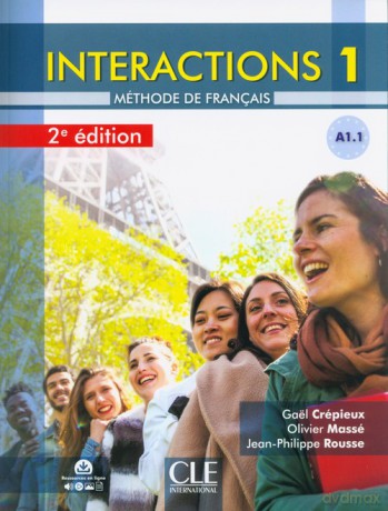 Interactions 1 Livre de l'éleve - Gael Crepieux, Olivier Masse [KSIĄŻKA]