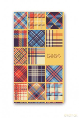 Kalendarz 2024 11TS A6 Soft Kratka [KALENDARZ]