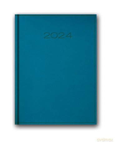 Kalendarz 2024 21D A5 morski [KALENDARZ]