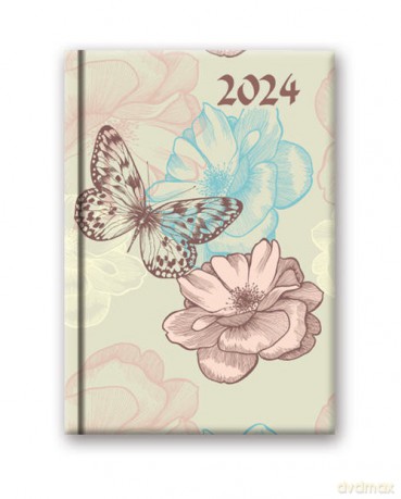 Kalendarz 2024 B6 Soft Motyl [KALENDARZ]
