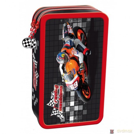 Piórnik dwuklapkowy bez wyposażenia Racing Machines SZ-34748 [PIÓRNIK]