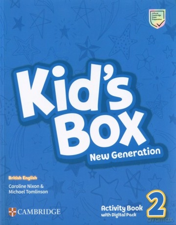 Kid's Box New Generation 2 Activity Book with Digital Pack - Caroline Nixon, Michael Tomlinson [KSIĄŻKA]
