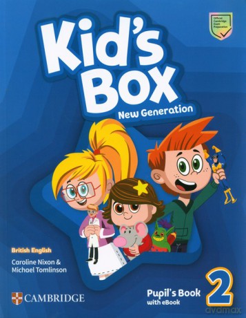 Kid's Box New Generation 2 Pupil's Book with eBook - Caroline Nixon, Michael Tomlinson [KSIĄŻKA]