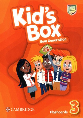 Kid's Box New Generation Level 3 Flashcards British English - Caroline Nixon, Michael Tomlinson [Książka]
