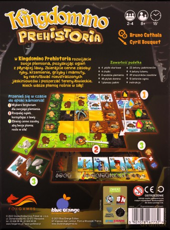 Kingdomino Prehistoria - Bruno Cathala [GRA]