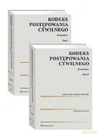 Kodeks postępowania cywilnego Komentarz (Tom 1/2) [KSIĄŻKA]