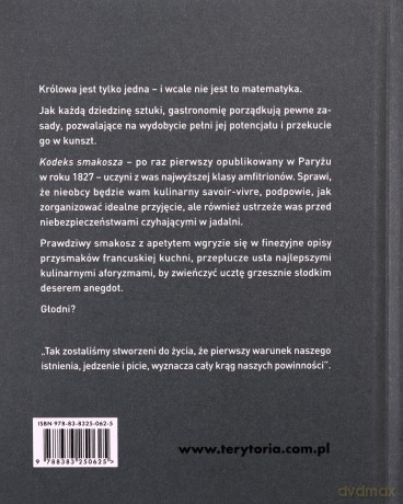 Kodeks smakosza - Horace-Napoleon Raisson [KSIĄŻKA]