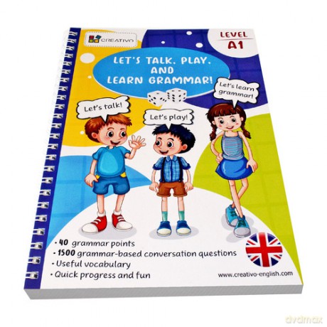 Let's Talk, Play, and Learn English (Level A1) - Paweł Dwornik [KSIĄŻKA]