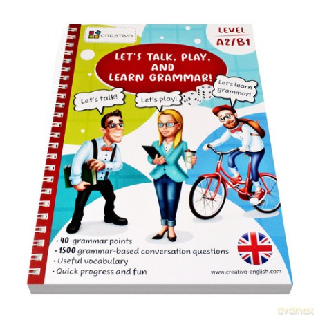 Let's Talk, Play, and Learn English (Level A2/B1) - Paweł Dwornik [KSIĄŻKA]