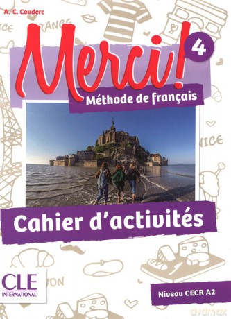 Merci 4 ćwiczenia - Couderc Anne-Cécile [KSIĄŻKA]