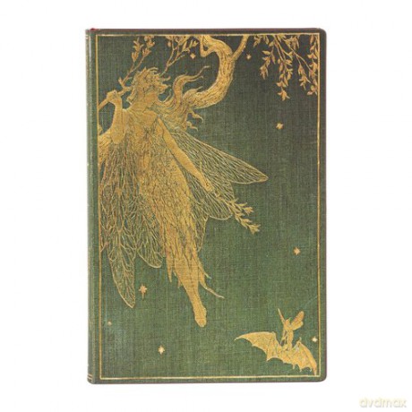 Notatnik w linie Paperblanks Olive Fairy Mini Flexi